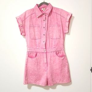 Entro Pink Short Romper